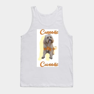 Canoodle with a Cavoodle. Tank Top